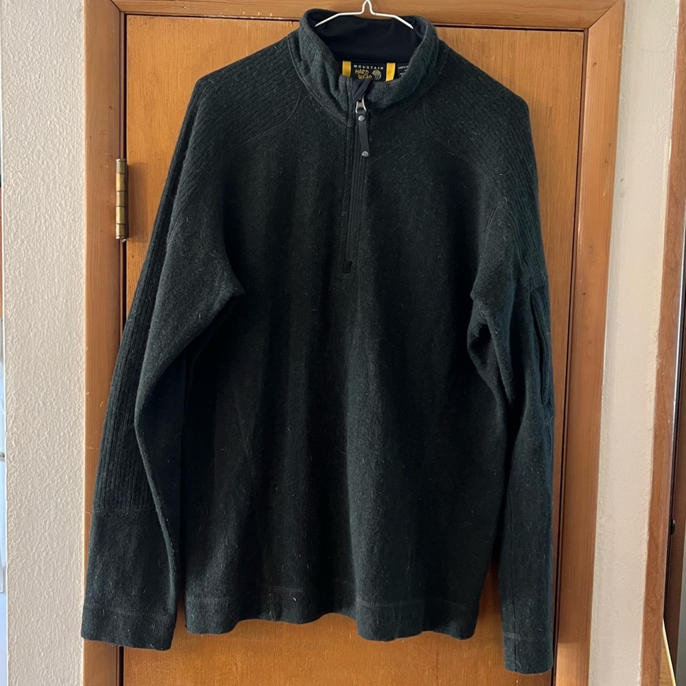 Mountain Hardwear Wool Quarter Zip Sweater